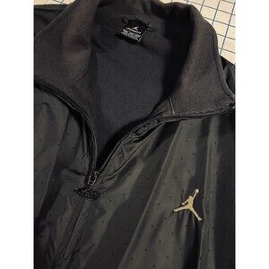 VINTAGE Jordan Brand Full Zip Jacket Gold Jumpman 3XL Nike Basketball 273866-010